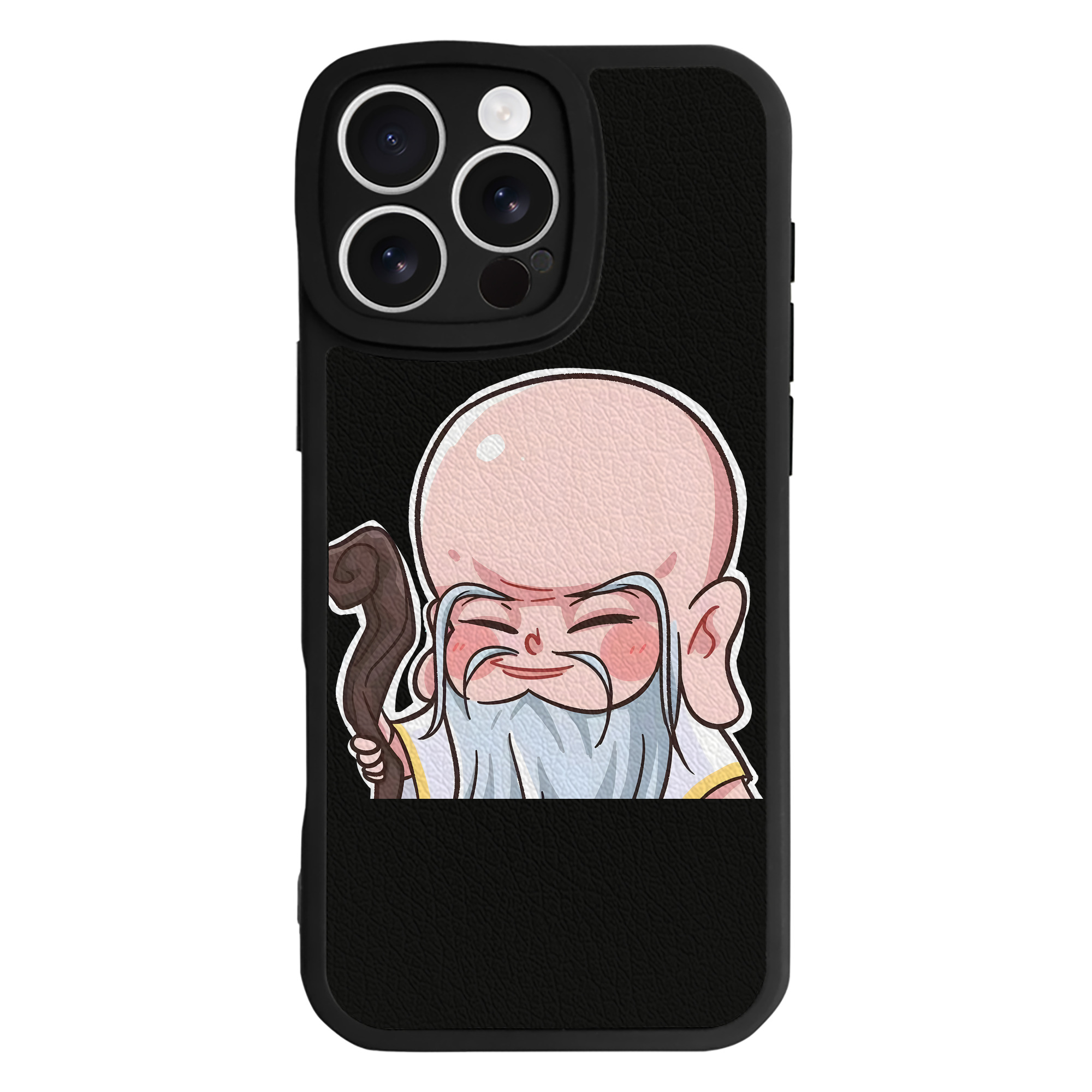 （画像用） Ne Zha 2 ナタ 魔童の大暴れ 【iPhone 16シリーズ対応】シリコンスマホケース（レザー調） 材質：シリコン